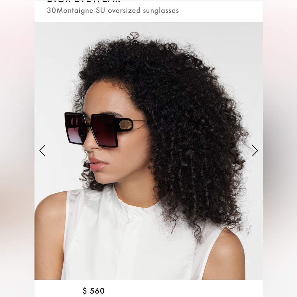 Christian Dior 30 Montaigne SU oversized sunglasses